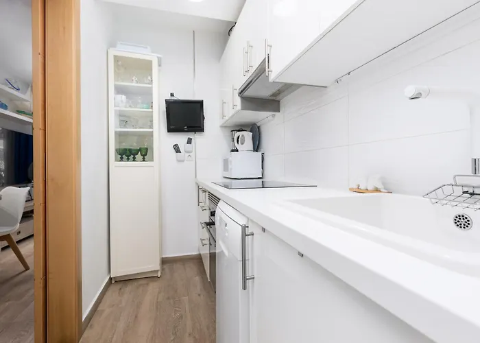 公寓 Home2book Cozy Duplex, Terrace & Pool, Caleta *